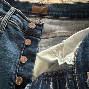 Mother super stretch wide leg jeans brand new with tags